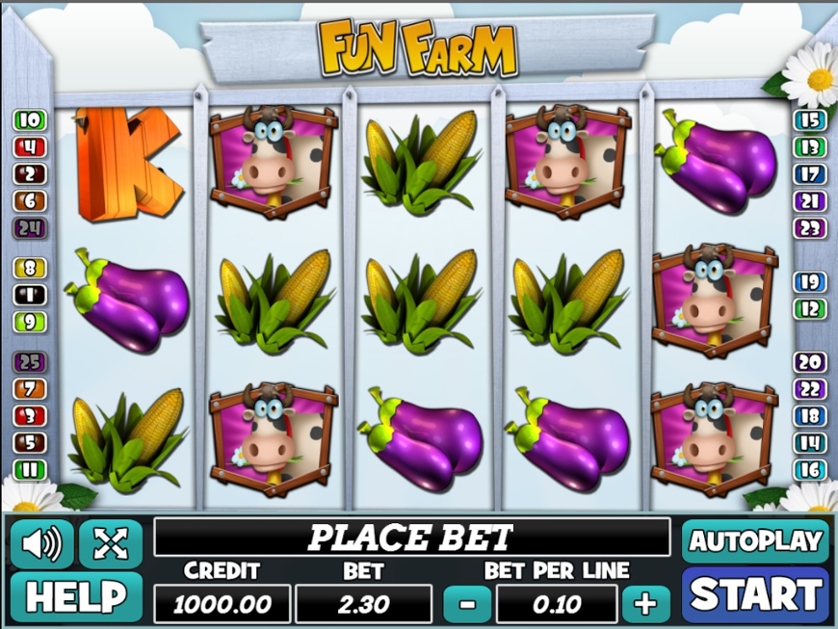 «Fun Farm» — игровые автоматы онлайн в казино Вулкан